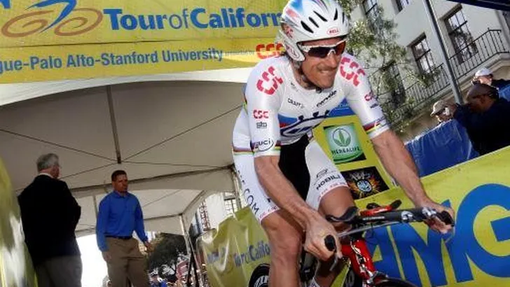 Fabian Cancellara de snelste in proloog Californië