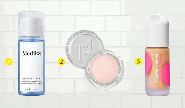 Producten van Medik8, Trinny London en Benefit 