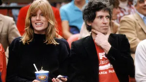NEW YORK - CIRCA 1980: Keith Richards and Patti circa 1980 