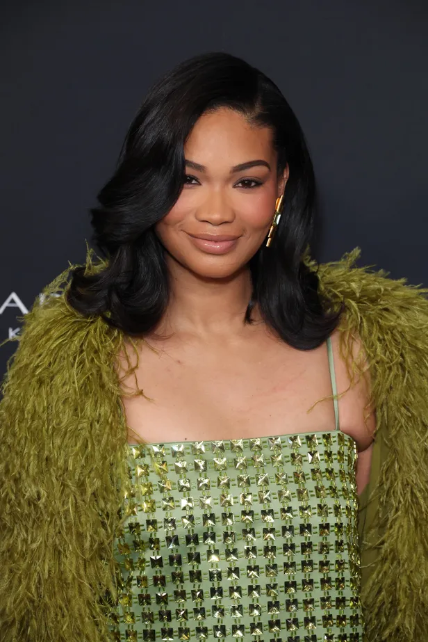 Chanel Iman bij de WWD Style Awards
