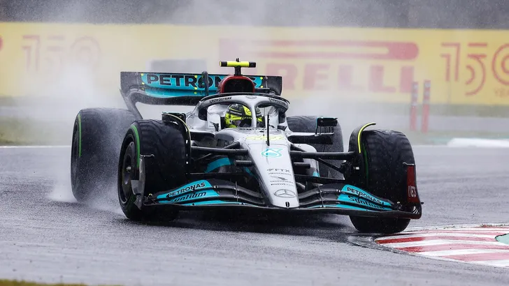 Hamilton verwacht niets van kwalificatie: 'Morgen is het droog'