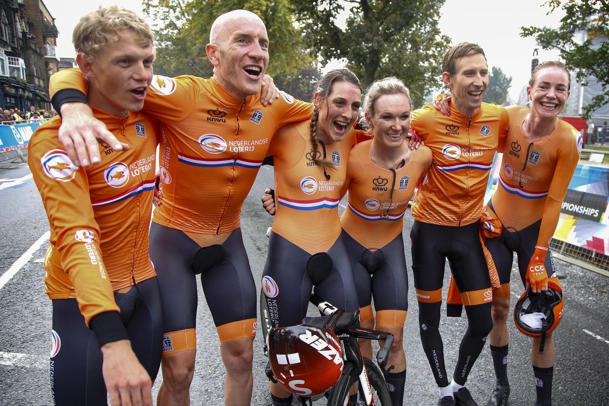 Dit is waarom Nederland vandaag niet meedoet aan de gemengde ploegentijdrit op het WK