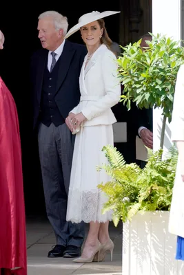 Wonderful in white, deze look van prinses Kate.