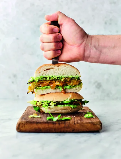 Briljante Bhaji Burger