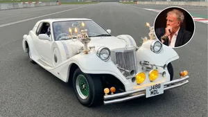 Bizarre Grand Tour auto van Jeremy Clarkson ontsnapt aan vernietiging