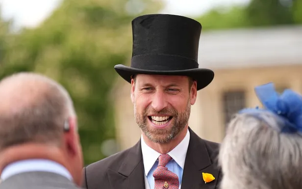 Ook William kan een hoed prima hebben! (Beeld: NL Beeld) 