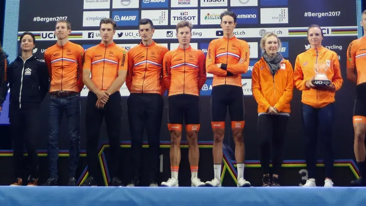 Nederland zegeviert in landenklassement WK wielrennen 