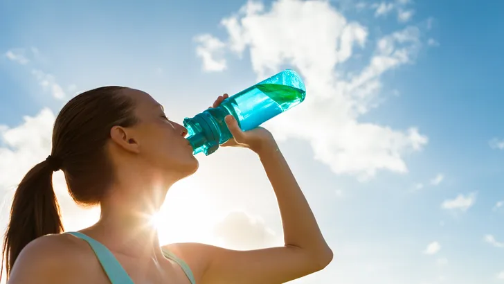 Zo veel water moet je drinken tijdens je workout