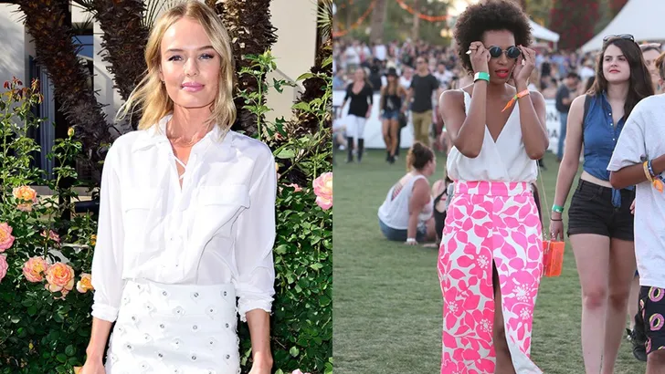 Coachella Festival Looks: Kate Bosworth en Solange Knowles