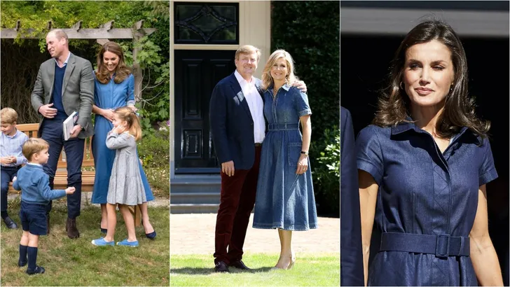 Máxima, Kate en meer in denim
