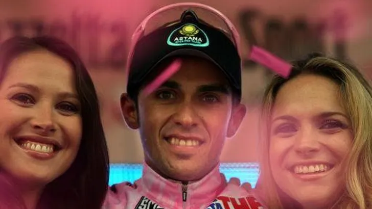 Contador blijft in het roze, eindzege binnen bereik