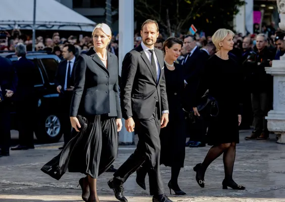 Mette-Marit en Haakon