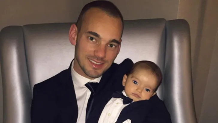 Twee druppels Wesley! Xess Xava lijkt echt sprekend op zijn vader