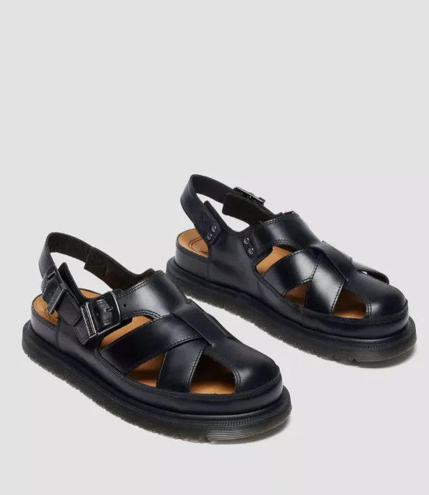 Dr. Martens - San Leren Fisherman sandalen - €170