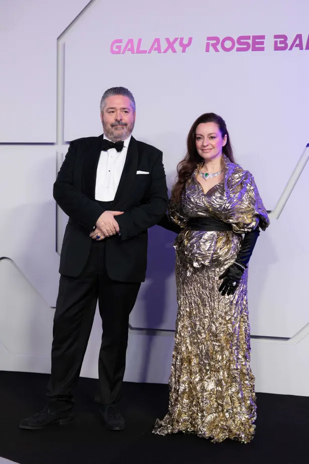 Groothertog George en prinses Rebecca Romanov bij het Bal de La Rose, 2026.
