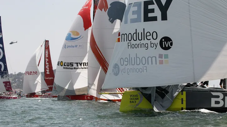 June 6, 2015. Lisbon In-Port Race; The fleet