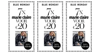 Blue Moday superaanbieding! 7 X Marie Claire voor slechts €20
