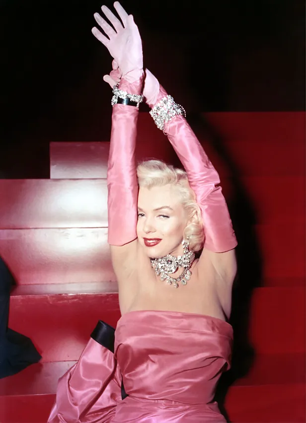 Marilyn Monroe in de film Gentleman Prefer Blondes