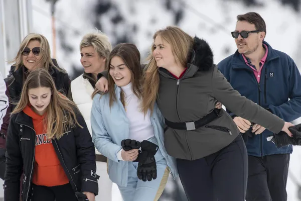 Fotosessie met de koninklijke familie in Lech 2020