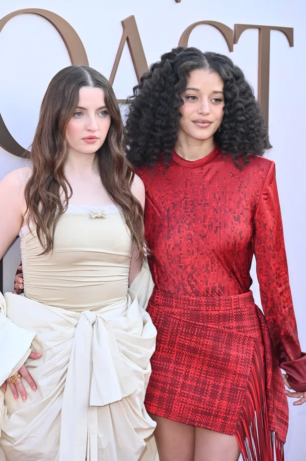 Chase met The Testaments co-star Lucy Halliday