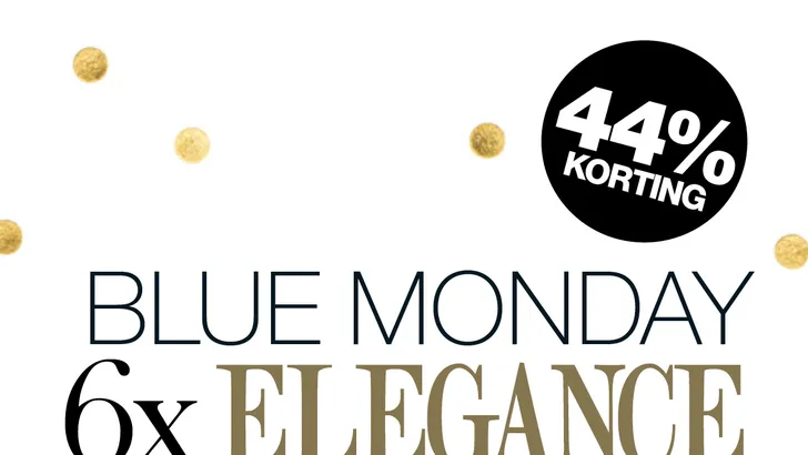 Blue Monday aanbieding