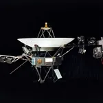 De Voyager 1 in de ruimte