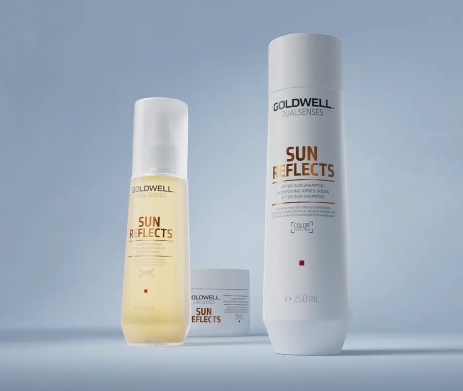 De Sun Reflects-producten van Goldwell 