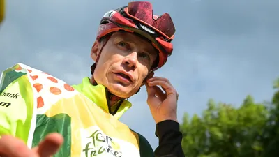 Jonas Vingegaard na etappe veertien in de Tour 2026.