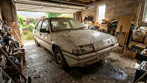 Ingenieur achter Thrust 2 parkeerde deze Citroën BX in 1988 in zijn garage en keek er nooit meer naar om