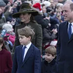 British Royal Family Christmas Day Service at Sandringham