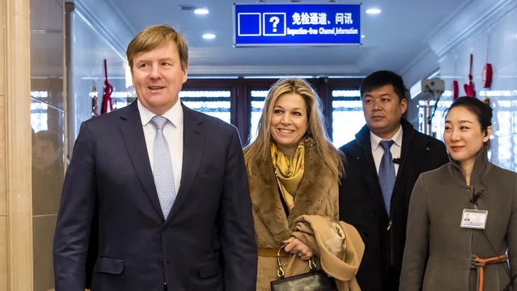 Chinees onthaal voor Máxima en Willem-Alexander