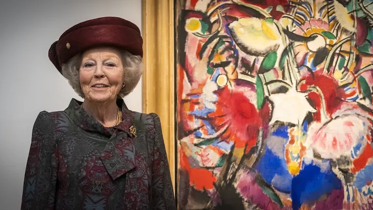 Prinses Beatrix: uit de kunst in Laren
