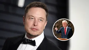 Elon Musk en Geert Wilders (kleine foto)