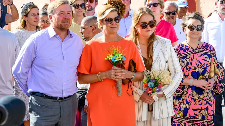 Koning Willem Alexander, Koningin Maxima en Prinses Amalia Bezoeken Aruba Dag 1