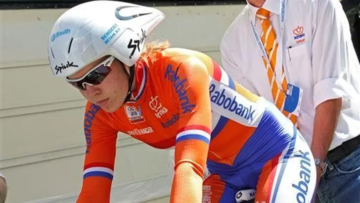 Van der Breggen pakt Europese titel tijdrijden