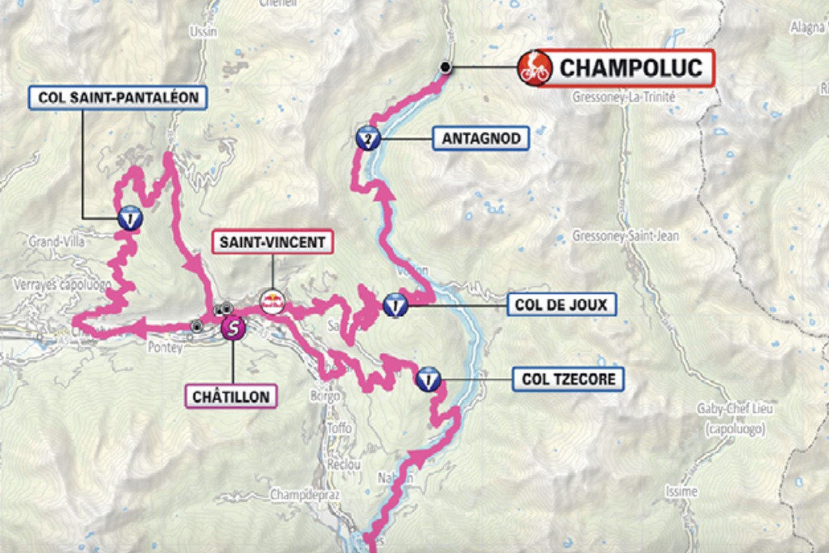 Giro | Vijf klimmen! Alles wat je moet weten over etappe 19: Biella-Champoluc