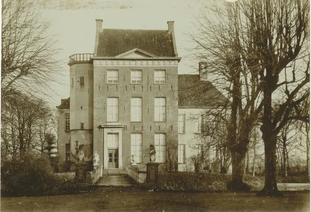 Borg Dijksterhuis tussen 1890 en 1900