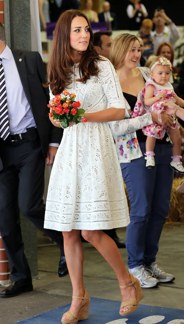 Kate tijdens Pasen in 2014 