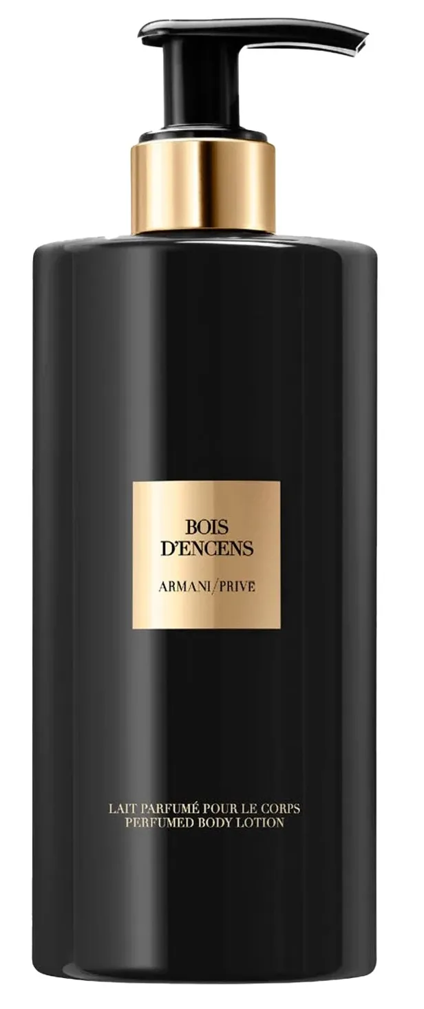 Bois d’Encens Body Lotion, €86 (400 ml) ARMANI PRIVÉ