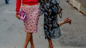 Vrouwen in mooie schoenen.