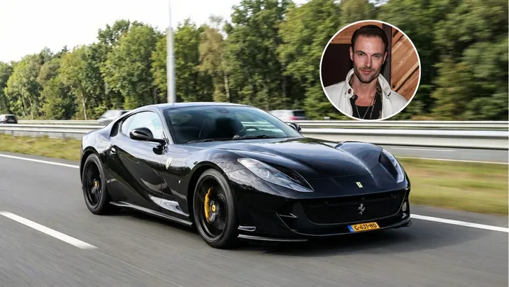 Joel Beukers zet zijn Ferrari 812 Superfast te koop voor zes bitcoins