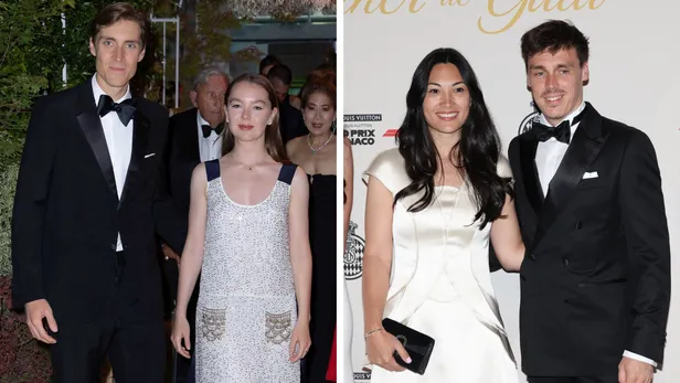 Charlene looks F1 Grand Prix Monaco 2026: de andere Grimaldi's – Prinses Alexandra van Hannover en Ben Sylvester Strautmann, en Louis en Marie Ducruet.