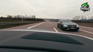 VIDEO: E63 S AMG doet flyby met 330 km/h