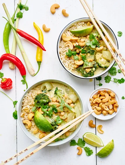Thaise groene curry