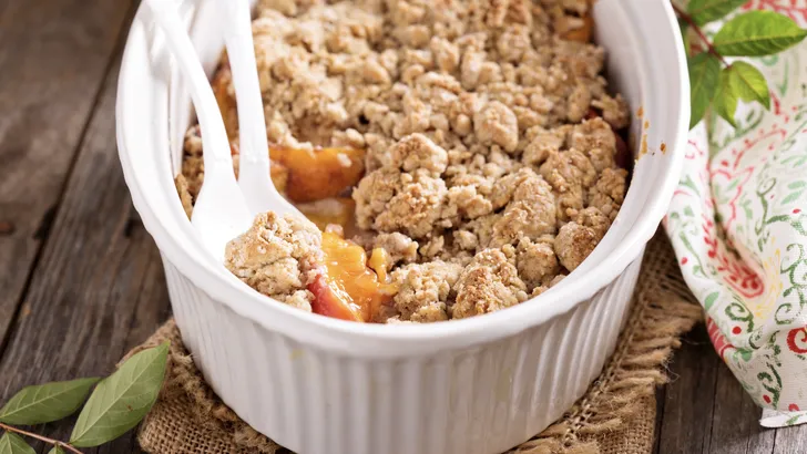 Snelle nazomercrumble