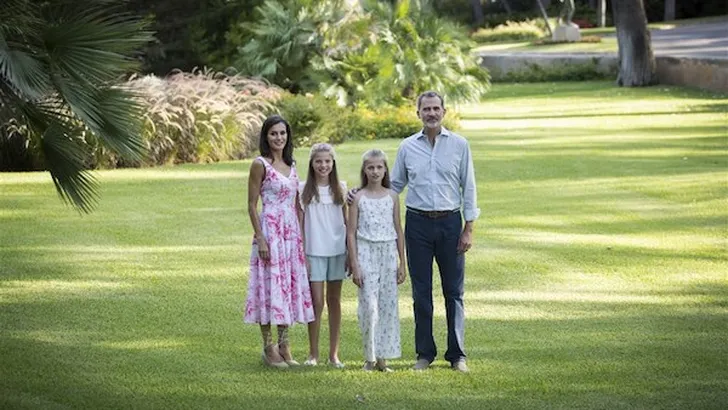Zien: Spaanse royals op vakantie