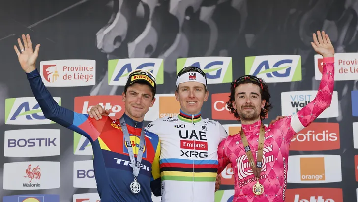 ciccone pogacar en healy in luik