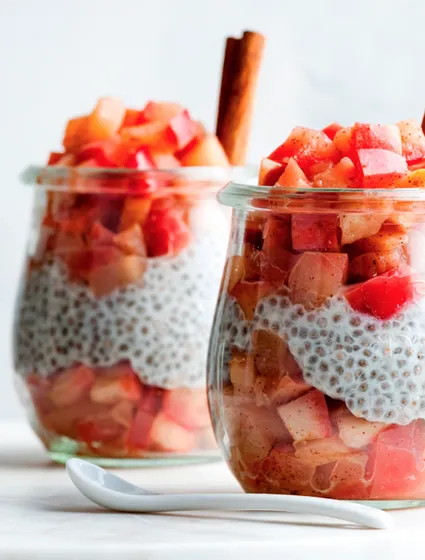 Appeltaart chiapudding