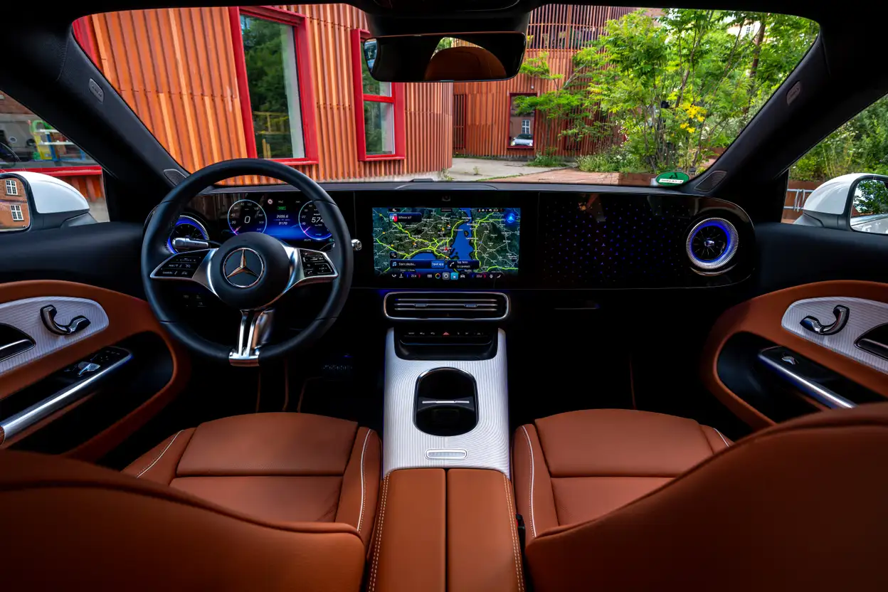 Interieur: MBUX Superscreen en techniek Mercedes CLA 2026