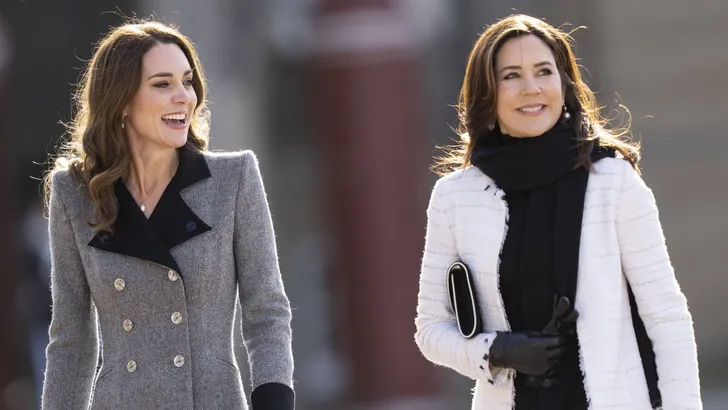 Duchess Of Cambridge Meets Queen And Crown Princess Of Denmark - Copenhagen